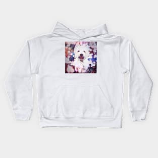 Galaxy dog Kids Hoodie